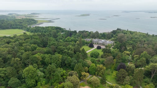 Aerial view of Mount Stewart Demesne